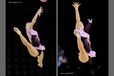 Sylviya Miteva (Bulgaria) competing with Ball at the World Rhythmic Gymnastics Championships in Montpellier.