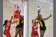 The Netball semi final between England and Jamaica was a closely fough battle at the 2014 Glasgow Commonwealth Games.
