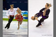 Penny Coomes and Nick Buckland (Great Britain) performing their original dance (left) and their Tango Romantica Compulsory Dance (right)  during the skating competition of the 2010 Vancouver Winter Olympic Games.