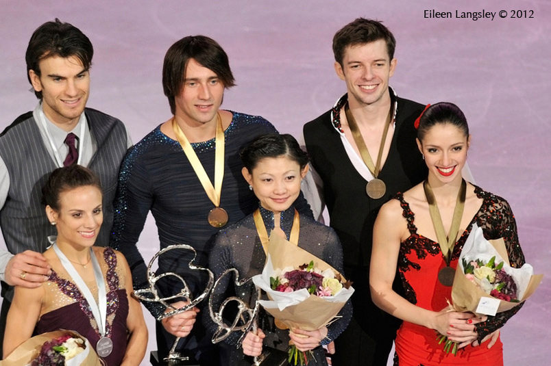 Pairs medallists