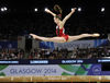 Isabela Onyshko (Canada) competing on Balance Beam at the 2014 Glasgow Commonwealth Games.