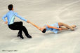 Sally Hoolin and James Hunt (Great Britain) competing in the Pairs event at the 2012 European Figure Skating Championships at the Motorpoint Arena in Sheffield UK January 23rd to 29th.