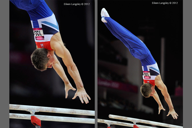 Max Whitlock on Parallel Bars