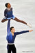 Vanessa James and Morgan Cipres (France) competing in the Pairs competition at the 2012 ISU Grand Prix Trophy Eric Bompard at the Palais Omnisports Bercy, Paris France.