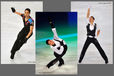 Chafik Besseghier (France) competing in the short and long programmes and in the Exhibition Gala at the 2012 ISU Grand Prix Trophy Eric Bompard at the Palais Omnisports Bercy, Paris France.