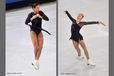 Christina Gao (USA) competing in the short programme at the 2012 ISU Grand Prix Trophy Eric Bompard at the Palais Omnisports Bercy, Paris France.