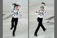 Dmitri Ignatenko (Ukraine) competing his long programme at the 2012 European Figure Skating Championships at the Motorpoint Arena in Sheffield UK January 23rd to 29th.