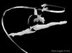 Danielle Prince (Australia) competing with Ribbon during the Rhythmic Gymnastics competitions at the 2014 Glasgow Commonwealth Games.