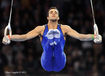 Danell Leyva (USA) competing on the Rings at the 2012 FIG World Cup in the Emirates Arena Glasgow December 8th
