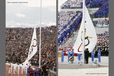 Raising the Olympic Flag at the Winter Games