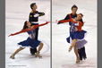 Louise Walden and Owen Edwards (Deeside) during their original dance at the 2009 IJS event at Ice Sheffield September 2nd.