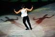 Florent Amodio (France) performing in the Exhibition Gala at the 2012 ISU Grand Prix Trophy Eric Bompard at the Palais Omnisports Bercy, Paris France.