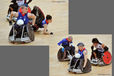 David Anthony (Great Britain) during the match against Japan in the Wheelchair Rugby competition at the London 2012 Paralympic Games.