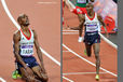 Mo Farrah (Great Britain) wins the 10000 metres at the 2012 London Olympic Games.
