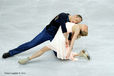 Nelli Zhiganshina and Alexander Gazsi (Germany) competing in the Pairs event at the 2012 European Figure Skating Championships at the Motorpoint Arena in Sheffield UK January 23rd to 29th.