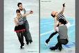 Anna Cappellini and Luca Lanotte (Italy) competing their long programme at the 2012 European Figure Skating Championships at the Motorpoint Arena in Sheffield UK January 23rd to 29th.