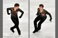 Brian Joubert (France) competing in the short and long programmes at the 2012 ISU Grand Prix Trophy Eric Bompard at the Palais Omnisports Bercy, Paris France.