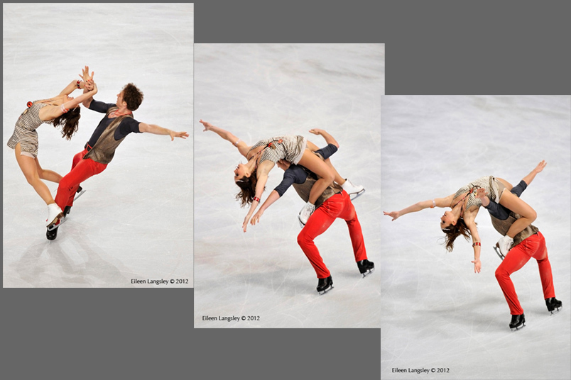 Nathalie Pechalat and Fabian Bourzat