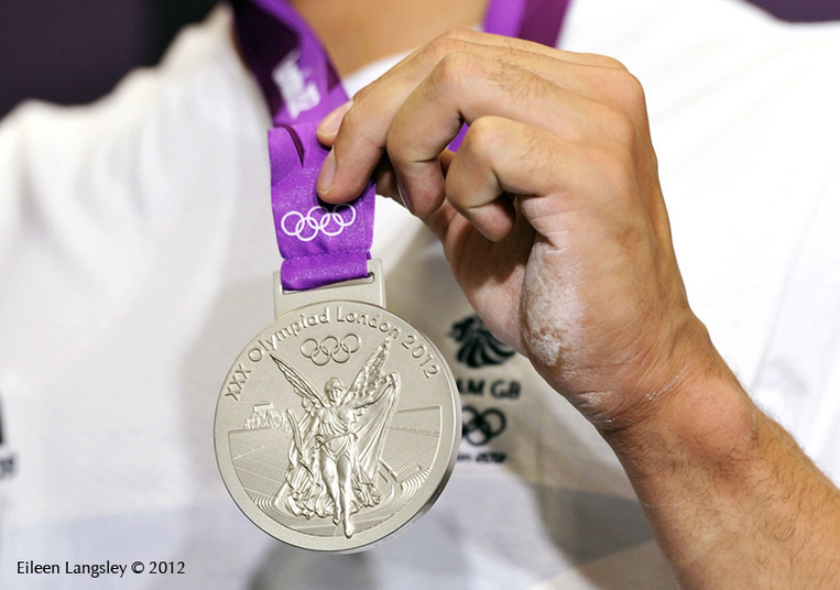 Louis's silver medal