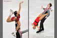 Ksenia Stolbova and Fedor Klimov (Russia) competing in the Pairs event at the 2012 ISU Grand Prix Trophy Eric Bompard at the Palais Omnisports Bercy, Paris France.