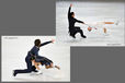 Yuko Kavaguti and Alexander Smirnov (Russia) competing in the Pairs competition at the 2012 ISU Grand Prix Trophy Eric Bompard at the Palais Omnisports Bercy, Paris France.