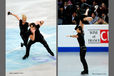 Tatiana Volosozhar and Maxim Trankov (Russia) competing the Pairs event at the 2012 European Figure Skating Championships at the Motorpoint Arena in Sheffield UK January 23rd to 29th.