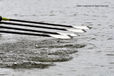 Feathering the oars