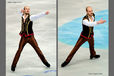 Jason Thompson (Great Britain) competing the Men's event at the 2012 European Figure Skating Championships at the Motorpoint Arena in Sheffield UK January 23rd to 29th.