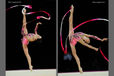 Neta Rivkin (Israel) competing with Ribbon at the World Rhythmic Gymnastics Championships in Montpellier.