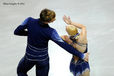 Stacey Kemp and David King (Great Britain) competing in the Pairs event at the 2012 European Figure Skating Championships at the Motorpoint Arena in Sheffield UK January 23rd to 29th.