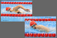 Charlotte Henshaw (Great Britain) left and Heather Frederiksen right, competing in the 400 metres S8 freestyle race during the swimming competition at the 2012 London Paralympic Games.