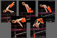 Epke Zonderland (Netherlands) winner of the gold medal in High Bar at the London 2012 Olympic Games.