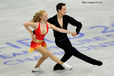 Gabriela Kubova and Dmitri Kiselev (Czech Republic) competing the Dance event at the 2012 European Figure Skating Championships at the Motorpoint Arena in Sheffield UK January 23rd to 29th.