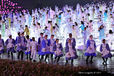 The NHS celebrations during the Opening Ceremony at the London 2012 Olympic Games.
