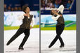 Stephane Lambiel (Switzerland) competing in the free programme of the men's Figure Skating competition of the 2010 Vancouver Winter Olympic Games.