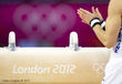 A cropped generic image of the hands of a gymnast ready to compete on Pommel Horse at the London 2012 Olympic Games.