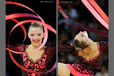 Melitina Staniouta (Belarus) competing with Ribbon at the World Rhythmic Gymnastics ChampioAustrianships in Montpellier.