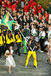 Usain Bolt carries the flag for Jamaica during the Opening Ceremony of the London 2012 Olympic Games.