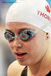 Canada's Amber Thomas sports a pair of goggles decorated with the Maple Leaf during the swimming competition at the 2012 London Paralympic Games.