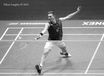 Viktor Axelsen (Denmark) competing in the 2016 All England Badminton Championships at the Barclaycard Arena Birmingham