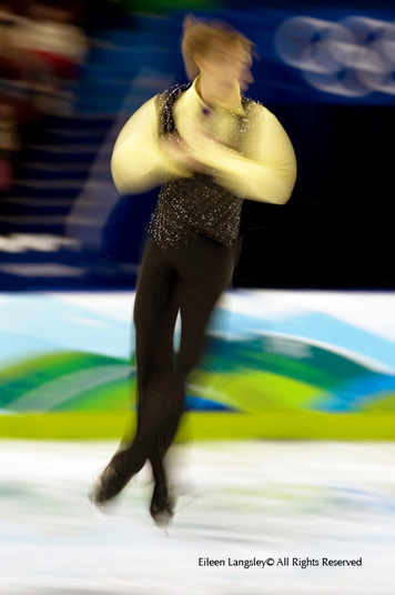 Blurred double Axel