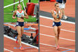 Jessica Ennis (Great Britain) wins the Heptathlon at the 2012 London Olympic Games.