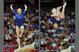 Victoria Komova (Russia) competing on Balance Beam during the Artistic Gymnastics competition of the London 2012 Olympic Games.