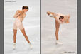 Polina Korobeynikova (Russia) competing in the short at the 2012 ISU Grand Prix Trophy Eric Bompard at the Palais Omnisports Bercy, Paris France.