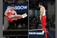 Kristian Thomas (England) competing on Floor and High Bar at the Gymnastics competition of the 2014 Glasgow Commonwealth Games.