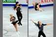 Tatiana Volosozhar and Maxim Trankov (Russia) competing the Pairs event at the 2012 European Figure Skating Championships at the Motorpoint Arena in Sheffield UK January 23rd to 29th.