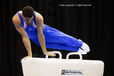 Louis Smith (Great Britain) silver medallist on the Pommel Horse at the 2010 European Gymnastics Championships in Birmingham.