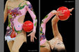 Generic images of Gim Yun Hee (Korea) ready to start her Ball routine at the World Rhythmic Gymnastics Championships in Montpellier.