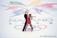 Skating on the logo