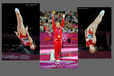 Roseannagh MacLennan (Canada) Gold medallist in the women's Trampoline competition at the 2012 London Olympic Games.
